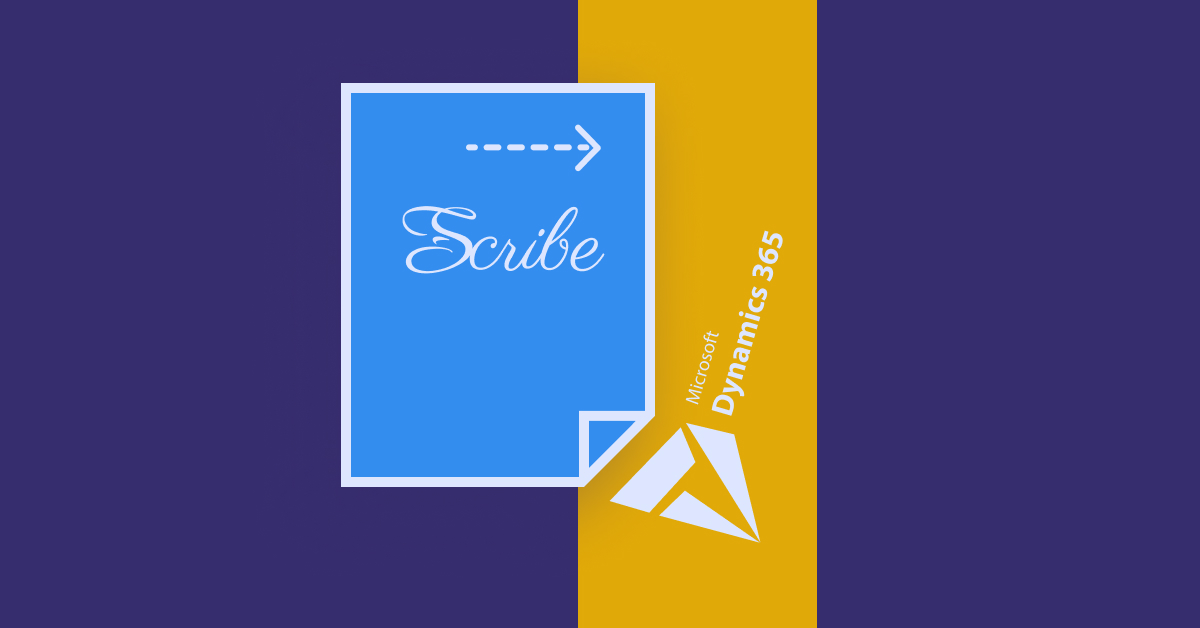 Scribe dynamics 365