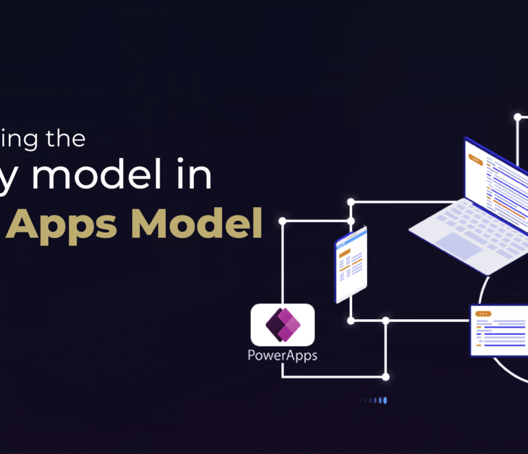 Power apps model