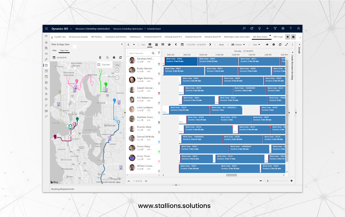 Resource Scheduling Optimization in Dynamics 365